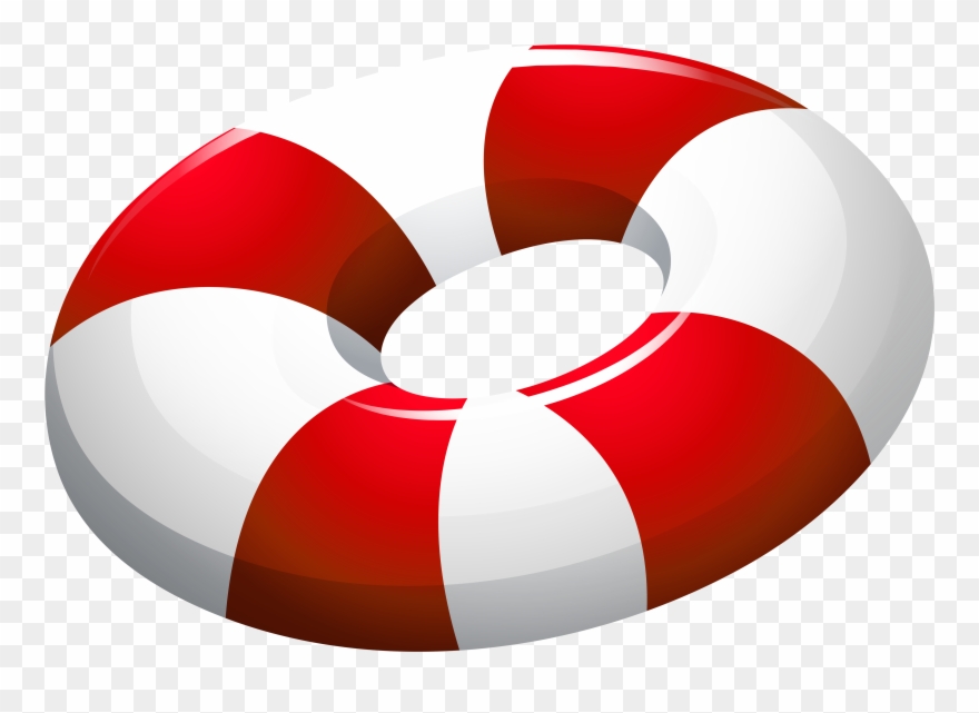 Swim Ring Swimming Float Clip Art - Swim Ring Clipart - Png Download