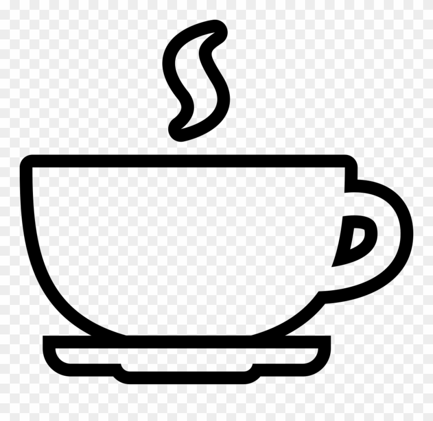 Coffee Cup Outline Svg Png Icon Free Download - Coffee Cup Outline Png Clipart