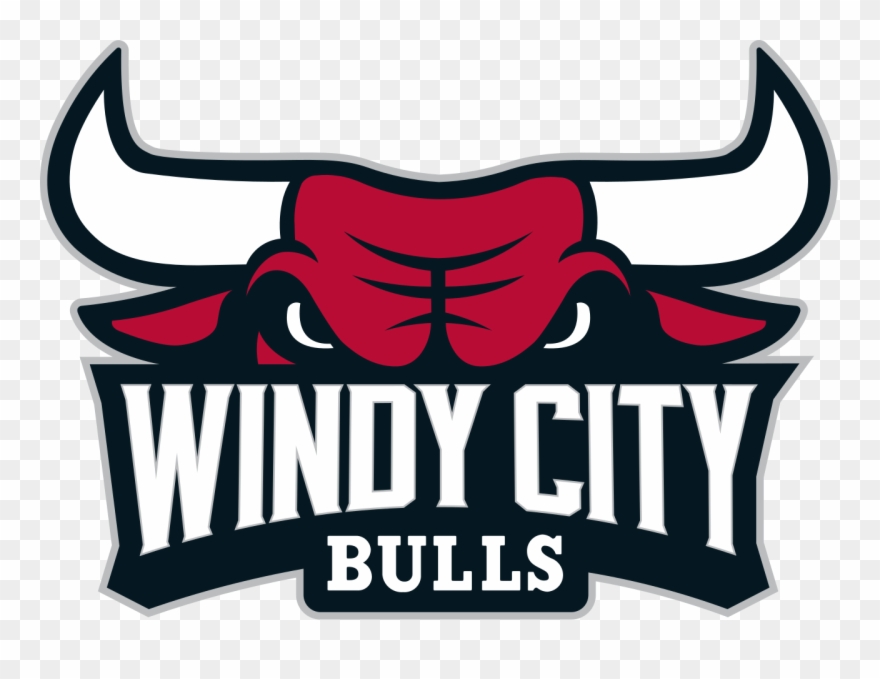 Svg Black And White Stock For Free Download - Windy City Bulls Logo Clipart
