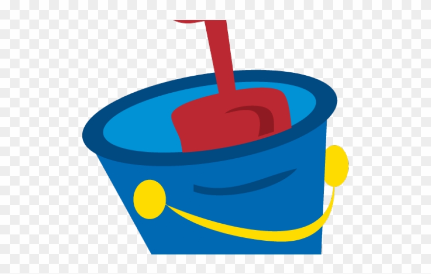 Sand Monster Clipart Sandcastle Clipart - Beach Bucket Clip Art - Png Download