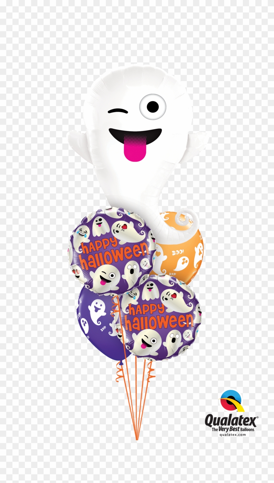Party Spirit Balloon Bouquet - 6" Quick Link Mocha Brown Latex Balloons X 50 Clipart