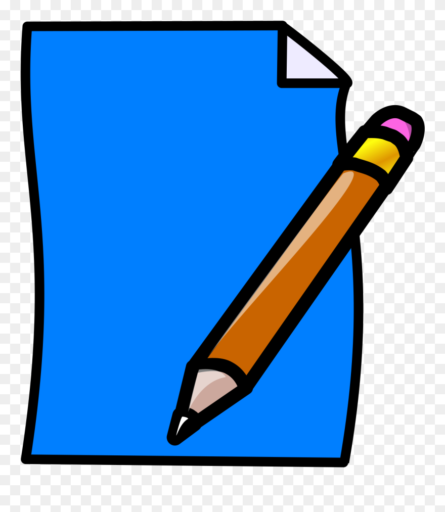 Book And Pencil Clipart 22, Buy Clip Art - Managing Self Key Competency - Png Download