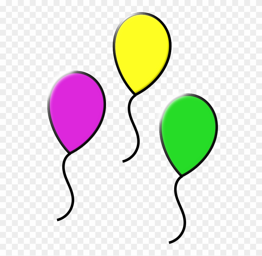 Globos De Hojas De Color Clipart