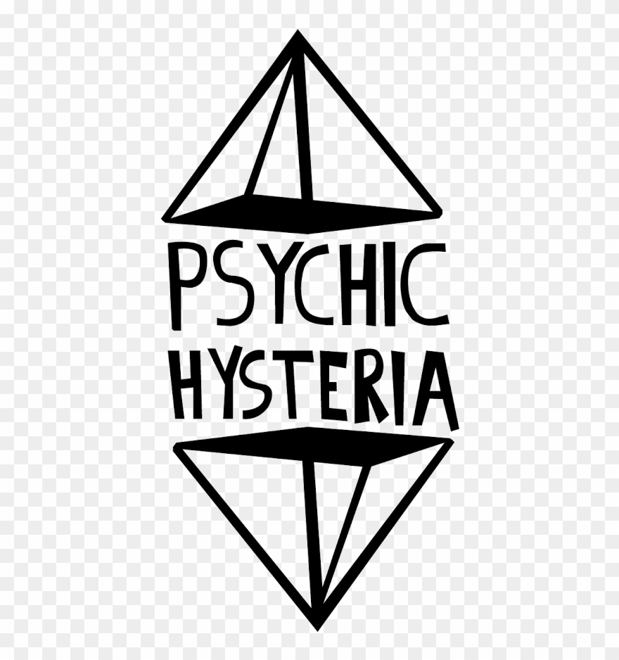 Hearts And Rockets, Embedded Figures Dark Water - Psychic Hysteria Clipart