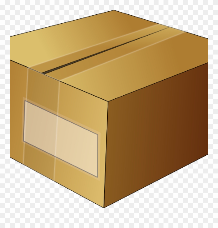 Box Clipart Box Clipart Clipart Panda Free Clipart - Cardboard Box - Png Download