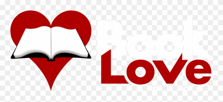 Book Love Space Logo With White Lettering - Book Clipart