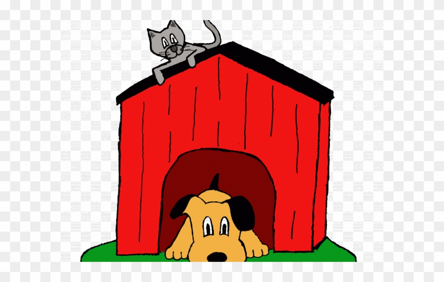 Bone Free Download Clip Art Carwad Net - Dog Inside The House Cartoon - Png Download