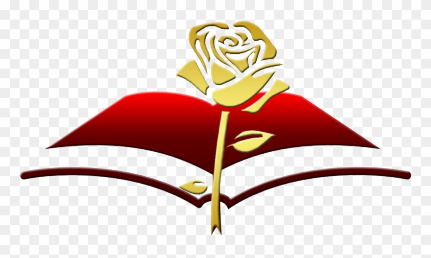 Rose Gold Books - Book Clipart