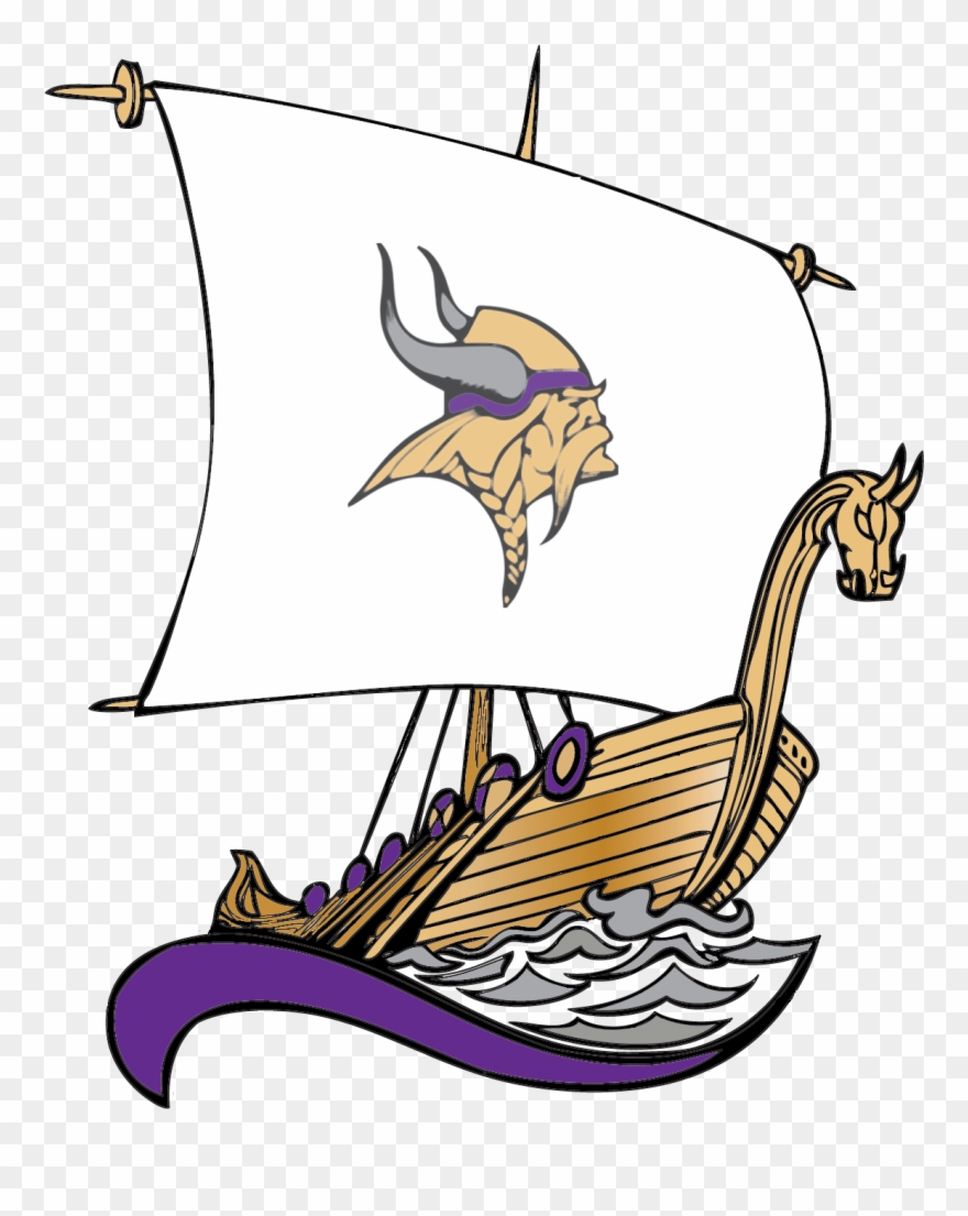 School Logo - Minnesota Vikings Team Pride Decal Sticker Clipart