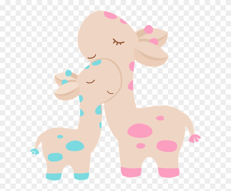 Giraffes - Drawing Clipart