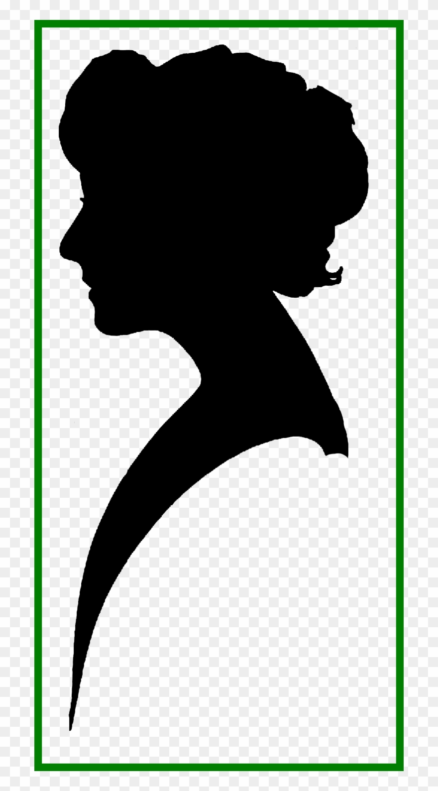 Unbelievable Fashion Silhouette Clip Art Vintage Picture - Clip Art - Png Download