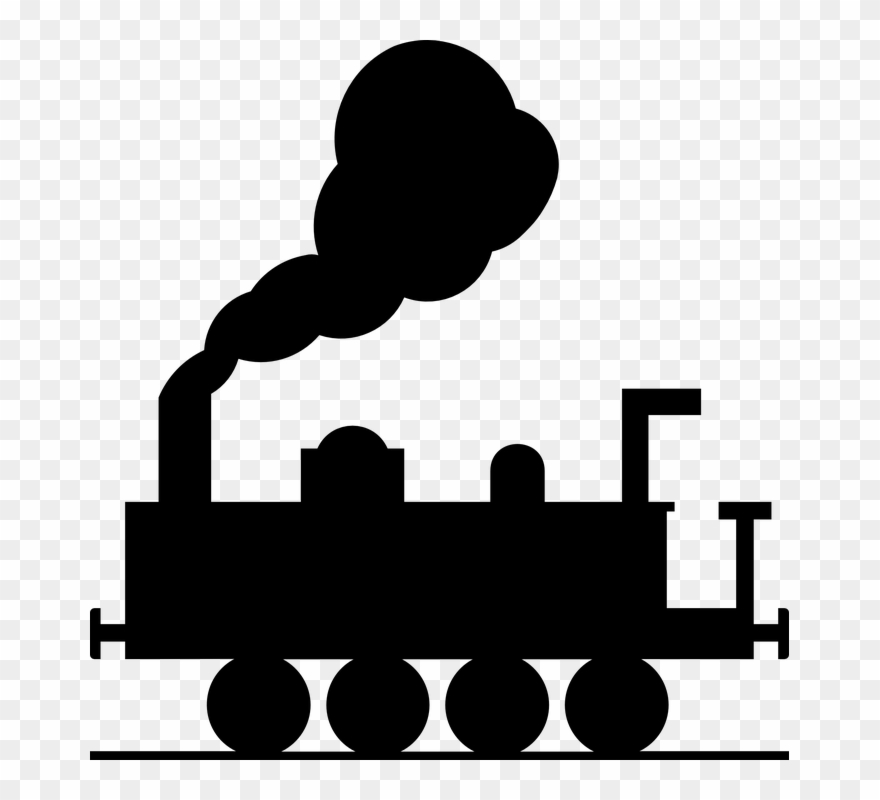 Free Pictures Smoke - Train Clip Art - Png Download