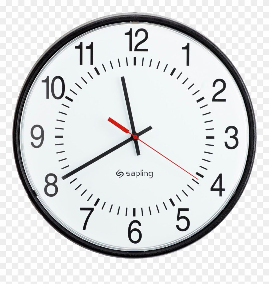 Clock Png Free Download - It's Twenty To Twelve Clipart