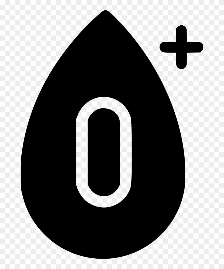 Aid, Blood, Donation, Drop, Liquid, Medical, Medicine - Blood Type O Icon Clipart