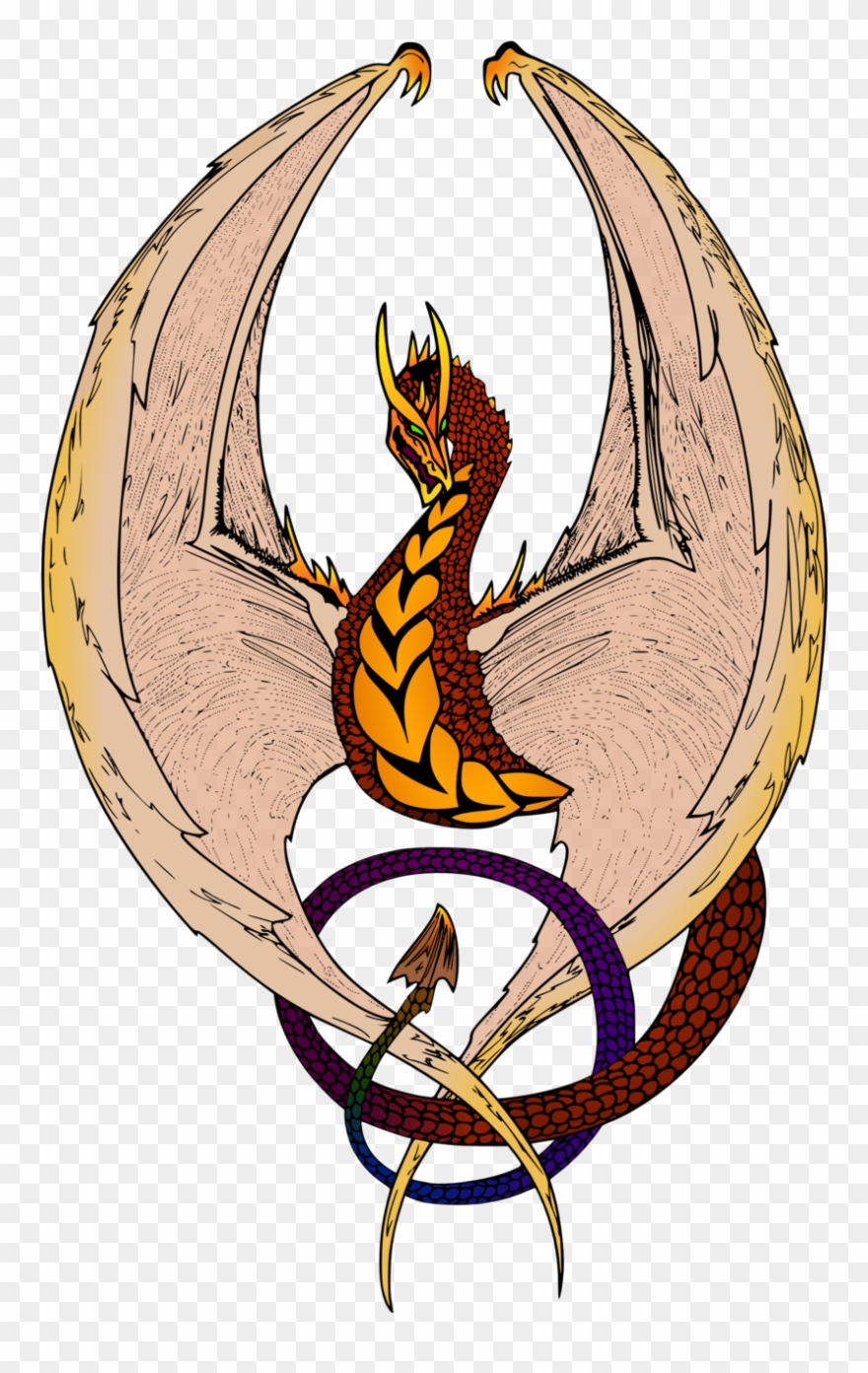 Viking Cliparts 20, Buy Clip Art - Vector Dragon - Png Download