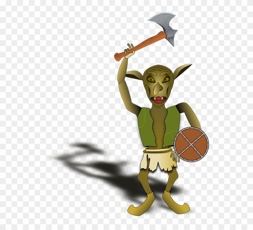 Viking Axe Cliparts 18, Buy Clip Art - Goblin Axe - Png Download