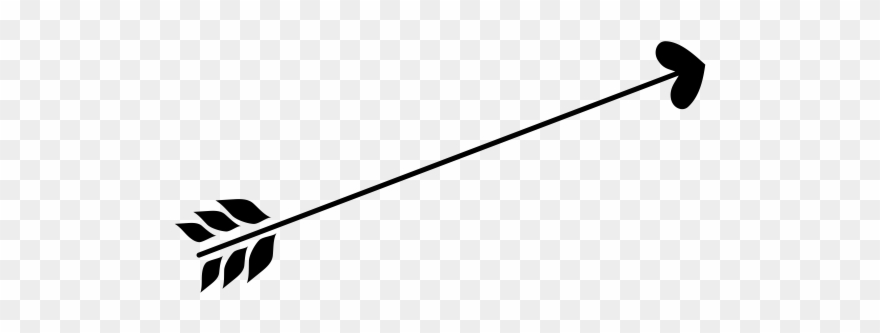 White Cupid's Arrow Png Clipart