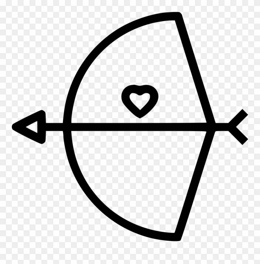 Bow Arrow Cupid Comments - Scalable Vector Graphics Clipart