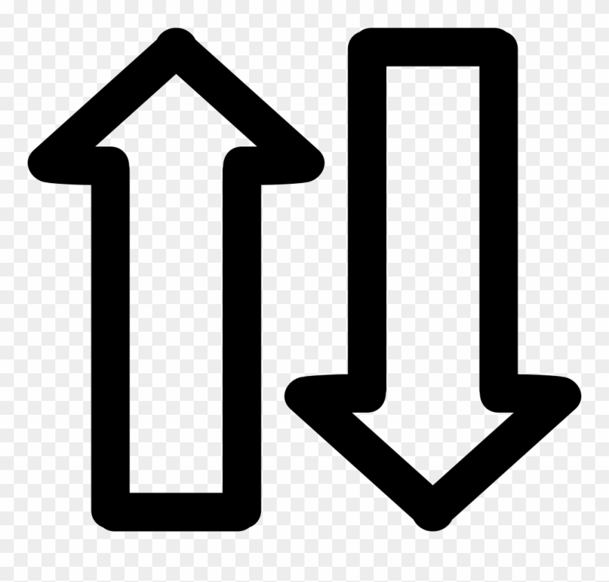 Png File - Clipart Black And White Opposite Transparent Png