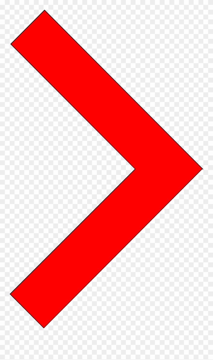 Inspiration Red Arrow Clip Art Medium Size - Small Arrow - Png Download