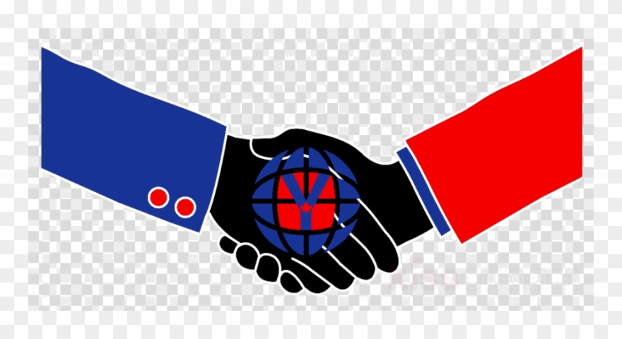 Handshake Silhouette Clipart Handshake Clip Art - Clip Art Hand Shake Png Transparent Png