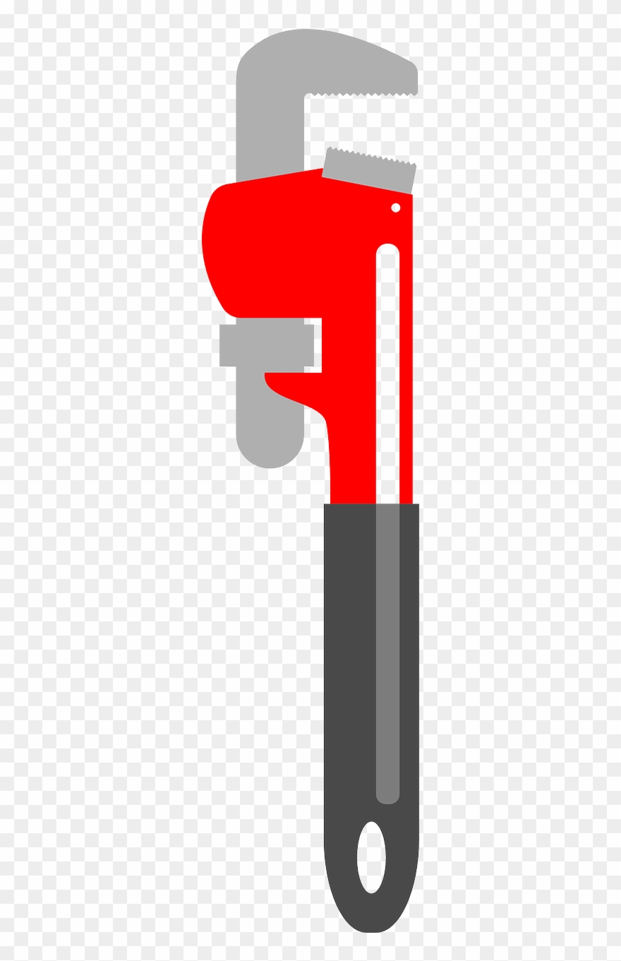 Pipe Wrench Pipe Tongs Png Image - Llave De Tubo Dibujo Clipart