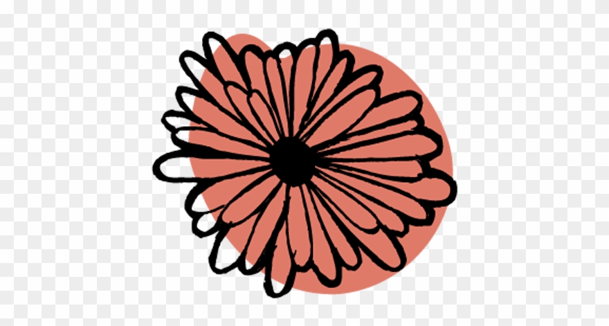 Hand Drawn Wedding Scrapbook-10 - Flower Clipart