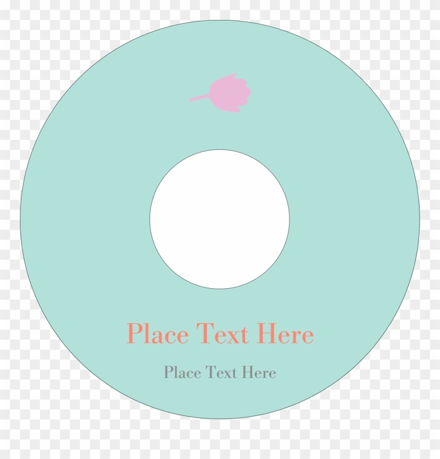 65" Cd-dvd Label - Medicine Clipart