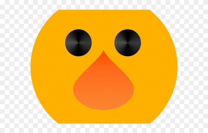 Duckling Clipart Head - Clip Art - Png Download