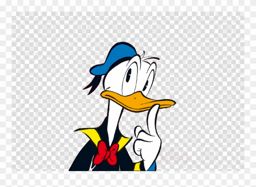 Donald Duck Denkt Clipart Donald Duck Scrooge Mcduck - Gorro De Santa Claus Vector - Png Download