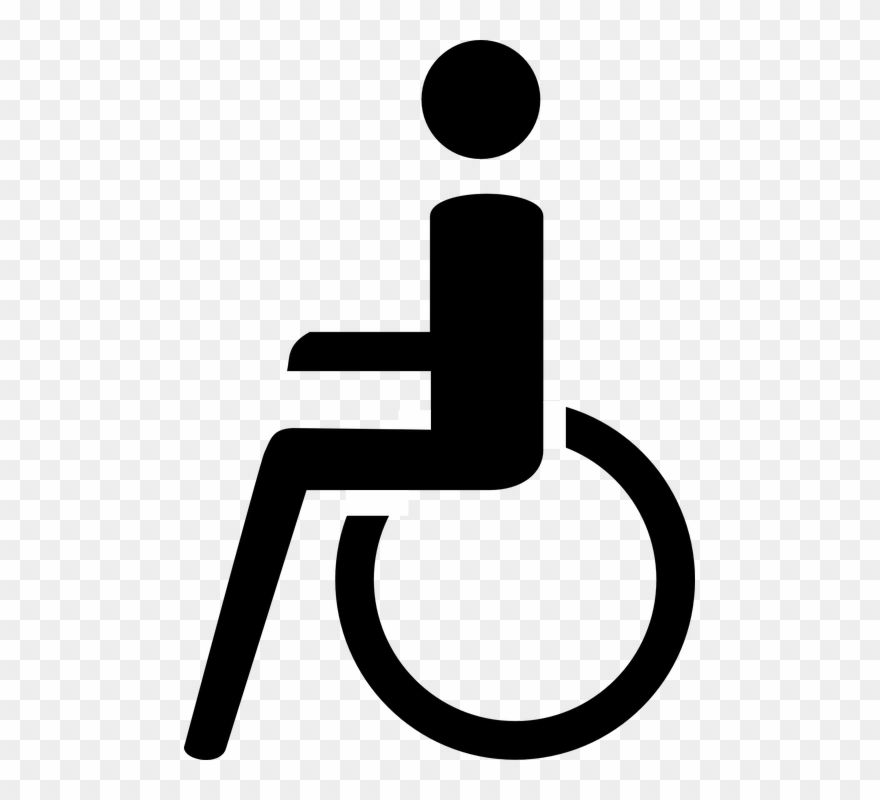 Hiking Cliparts 12, Buy Clip Art - Rollstuhl Clipart - Png Download