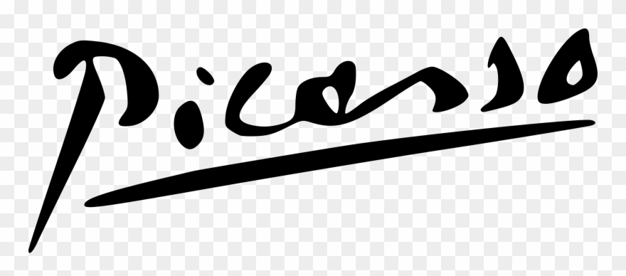 Signature - Picasso Signature Clipart