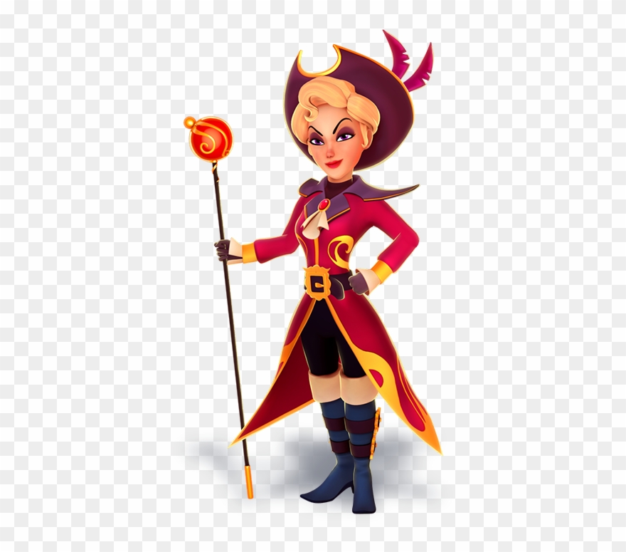 Pirate Queen - Cartoon Clipart