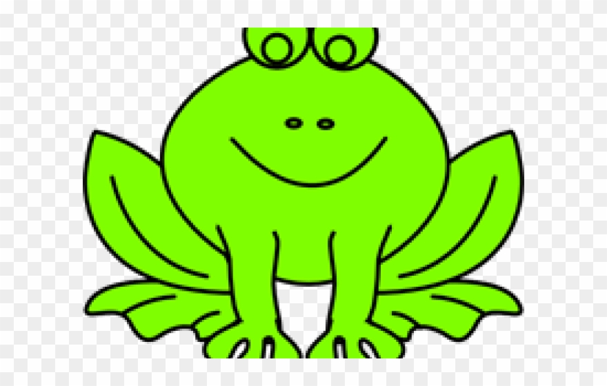 Green Frog Clipart Spotted Frog - Animated Frog - Png Download