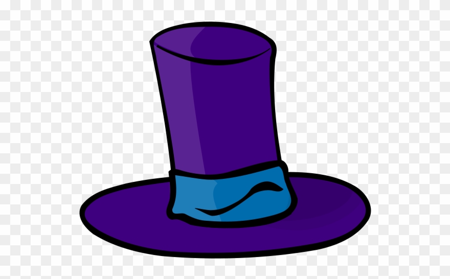 Clipart Of Hat, Ball Cap And Blue Top Hat - Hat - Png Download