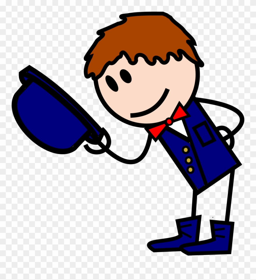 0 - Take Off Hat Cartoon Clipart