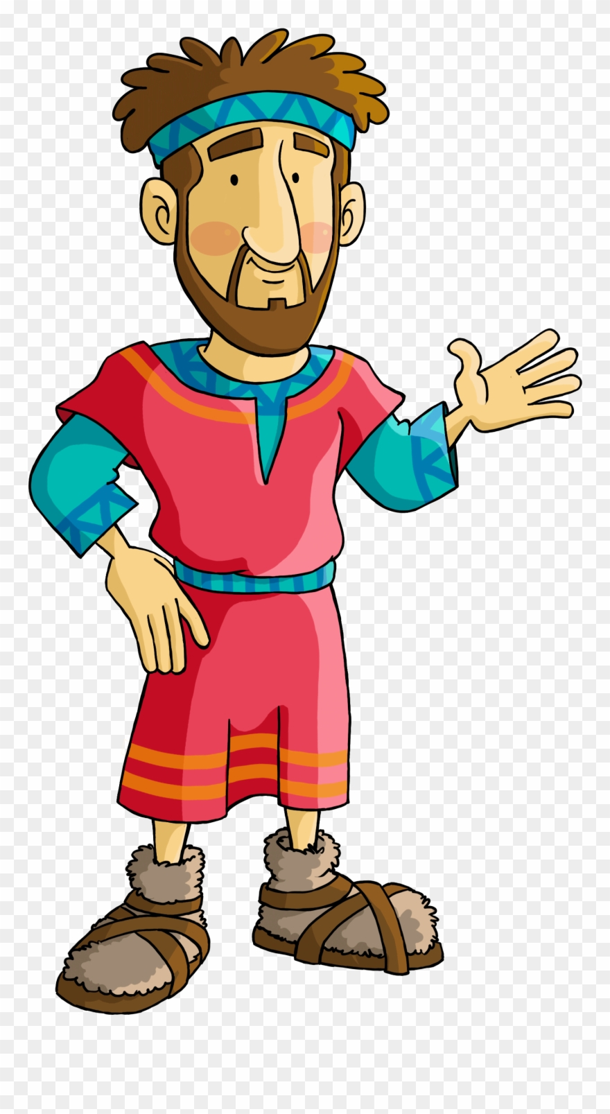 Witch Clipart School - Personajes De La Biblia En Dibujos - Png Download