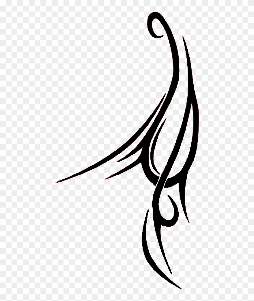 Tribal Transparent Background - Calligraphy Clipart