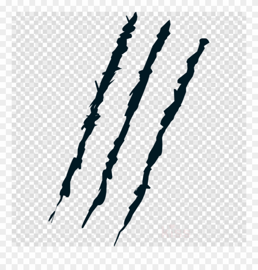 Claw Marks Transparent Clipart Clip Art - Wolf Scratch Png