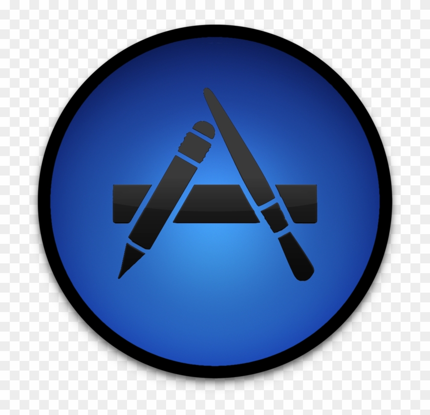 Transparent App Store Icon By Thearcsage - Icon App Store Black And White Clipart