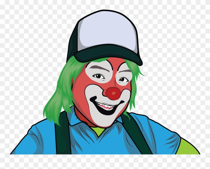 Cartoon Hockey Pictures 26, Buy Clip Art - Clip Art Of Clown Boy - Png Download