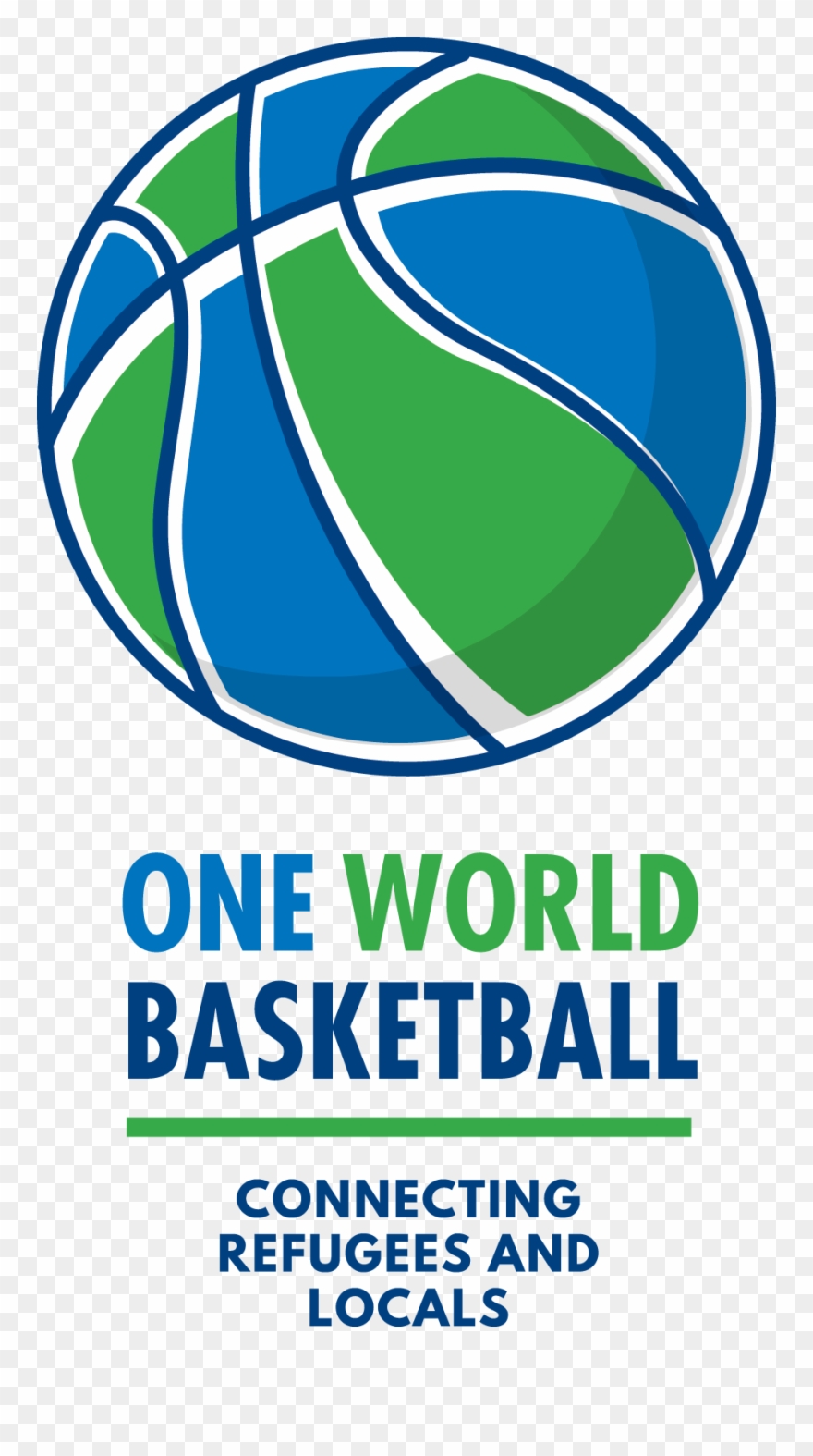Logo Von One World Basketball - World Basketball Png Clipart