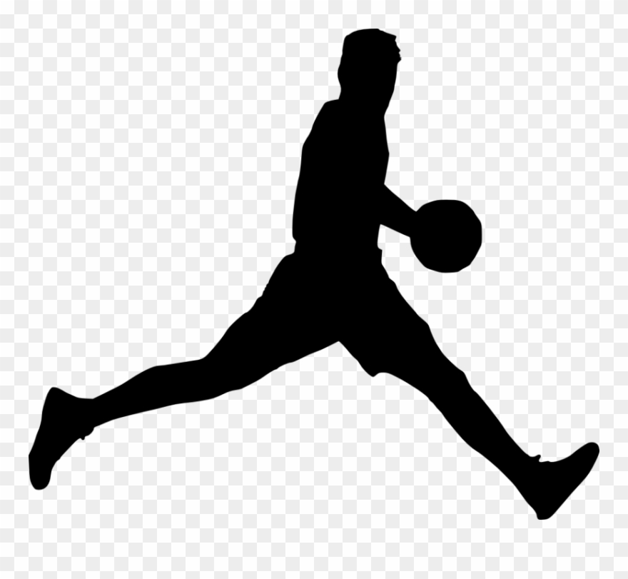 Free Images Toppng Transparent - Basketball Player Silhouette Png Clipart