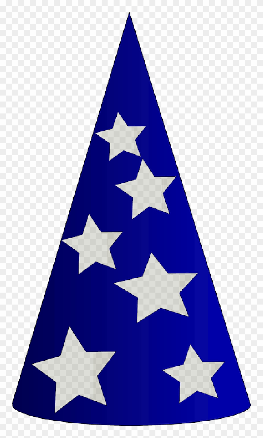 Clothes Clipart Wizard - Cartoon Wizard Hat - Png Download