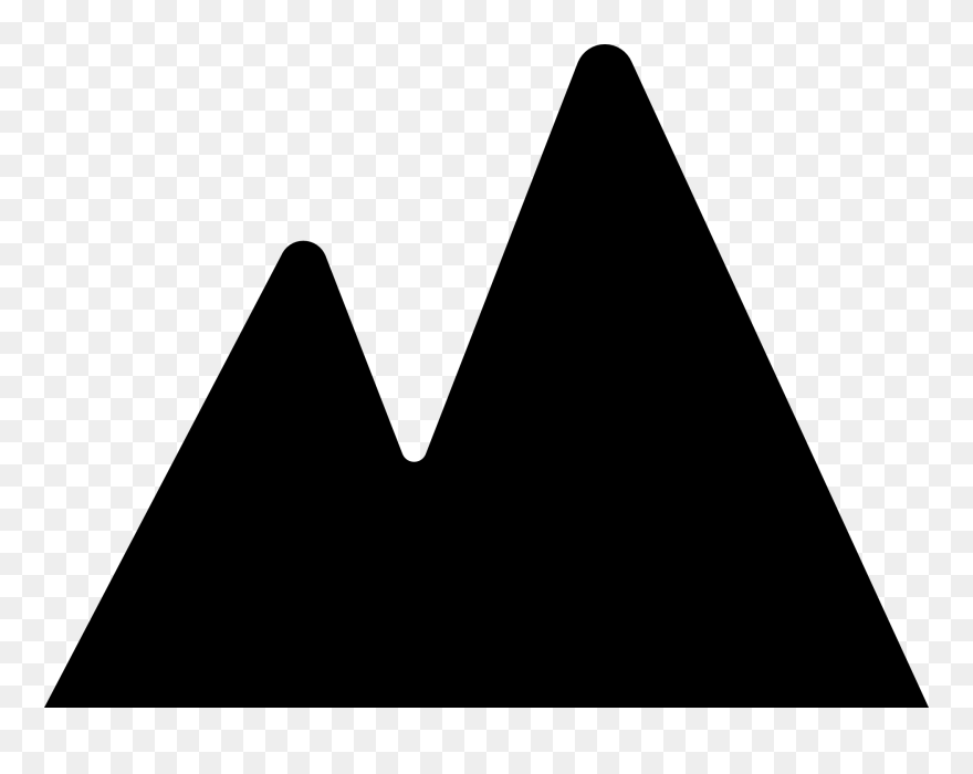 Mountains Distant Setting - Photography Clipart