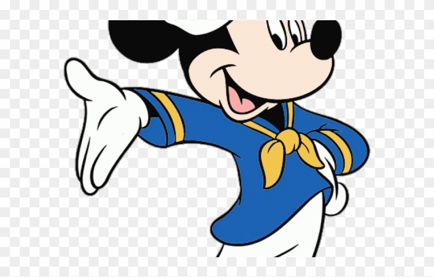 Mickey Mouse Clipart Captain - Sailor Mickey Mouse - Png Download