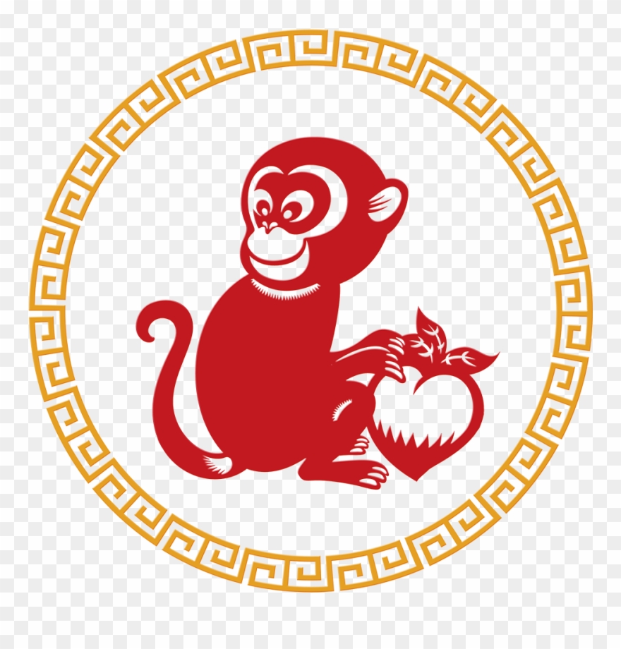 Year Of The Monkey - Year Of The Monkey Png Clipart