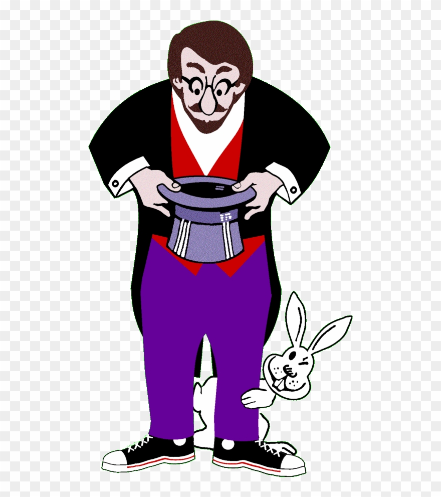 Magic Clipart Magician Assistant - Cartoon - Png Download