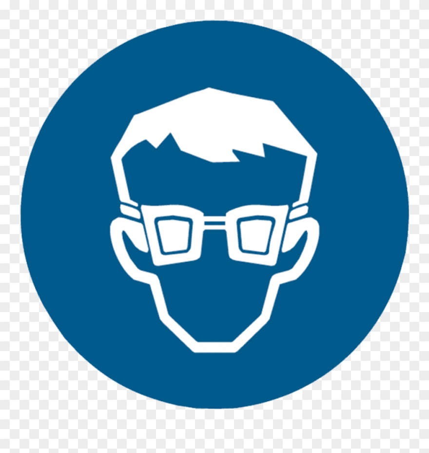 Logos, Brady Mandatory Pictograms Safety Glasses Go - Eye Protection Safety Signage Clipart