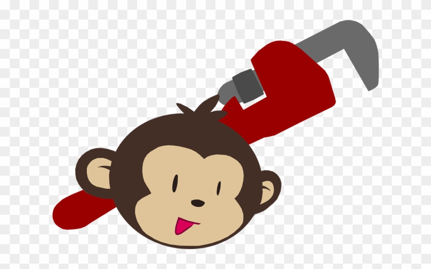 Monkey Wrench Cutie Mark - Digital Art Clipart